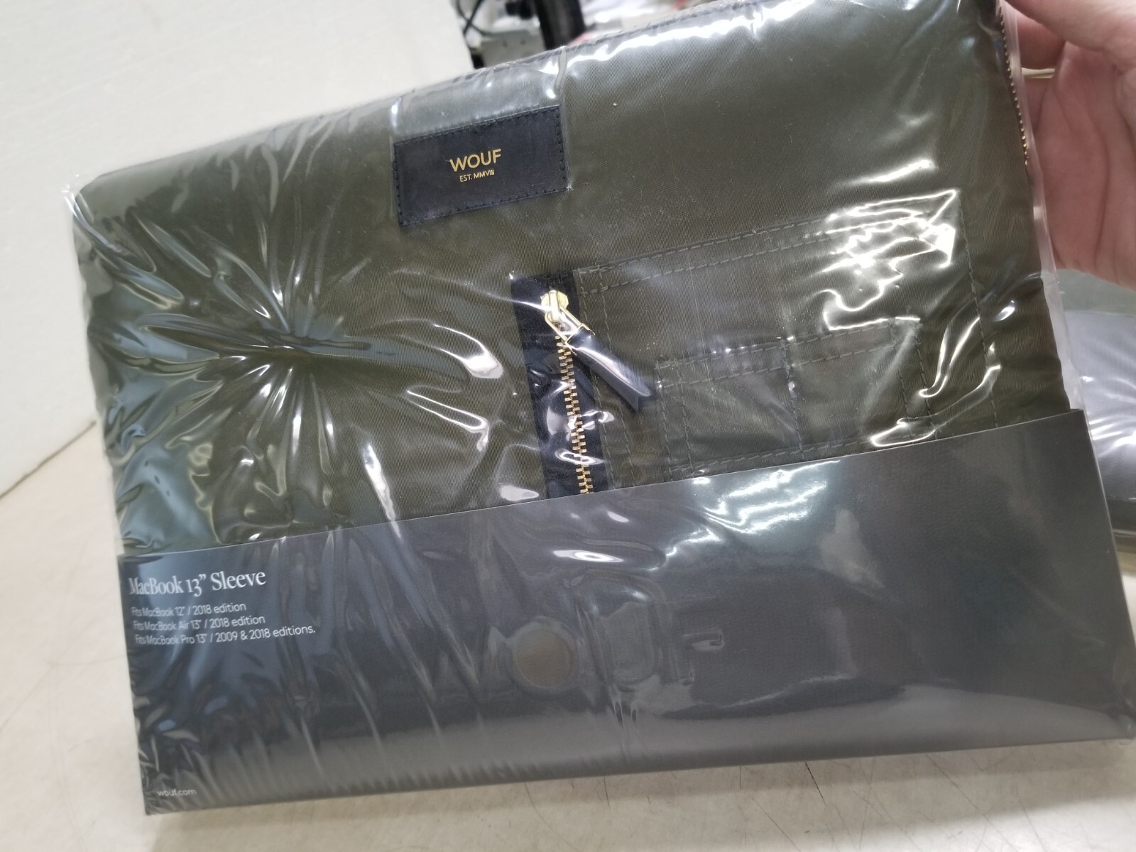 WOUF MacBook 13" Sleeve - Camo Bomber