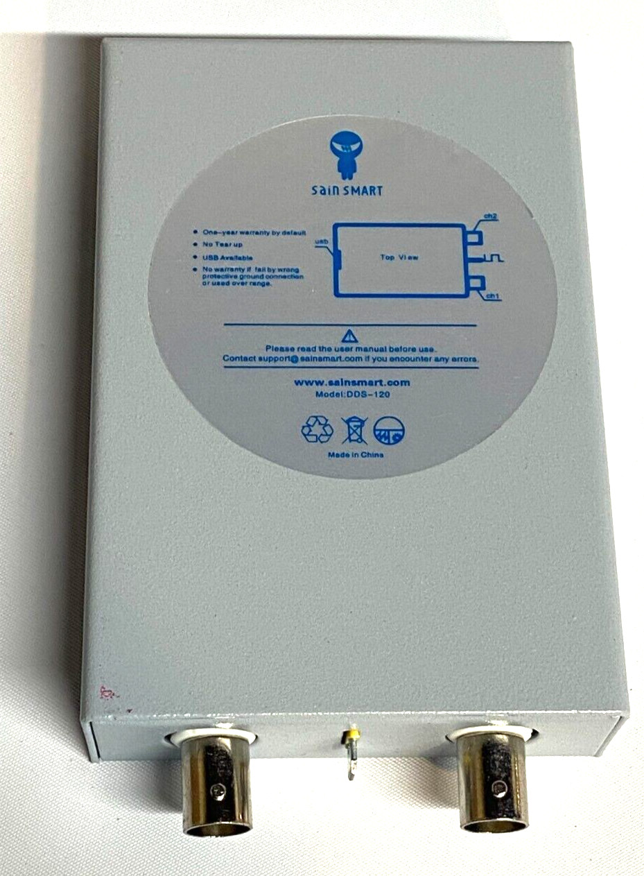 SainSmart DDS120 Windows PC-Based USB Digital 2-Channel Oscilloscope
