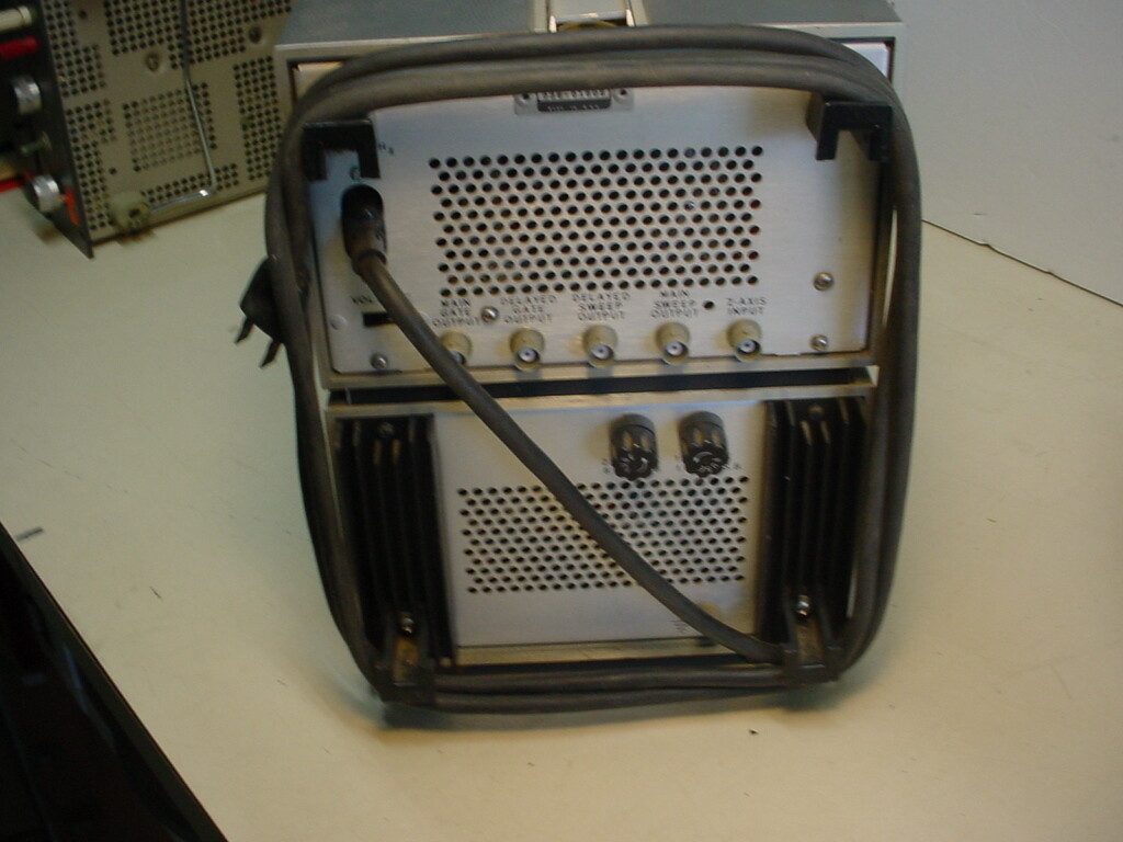 HP 181A Oscilloscope with extras