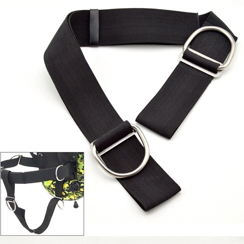 Comfortable Scuba Diving Crotch Strap Diving Webbing Crotch Strap Tech Dive Gear