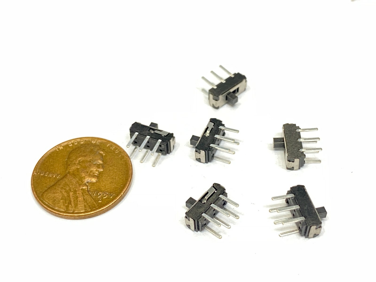6 Mini 2mm MSS-22D18 Panel Mount 6-pin 2 Positions Slide Switch PCB C34 STAMP