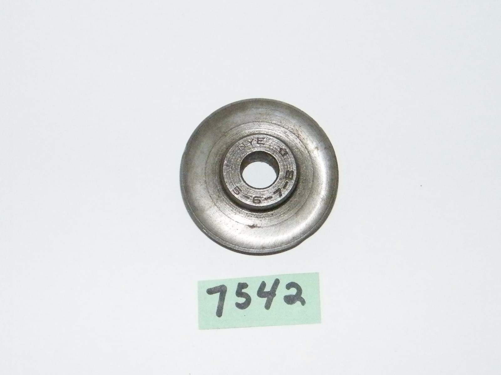 New Old Stock Nye 5-6-7B Pipe Cutter Wheel 1 15/16 OD x 7/16 ID x 1/2 Thick