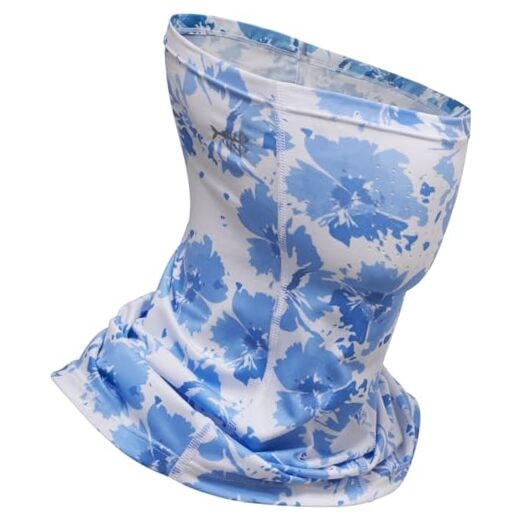 Neck Gaiter Mask UPF 50 Sun Protection for Men & Women, Watercolor Flowers