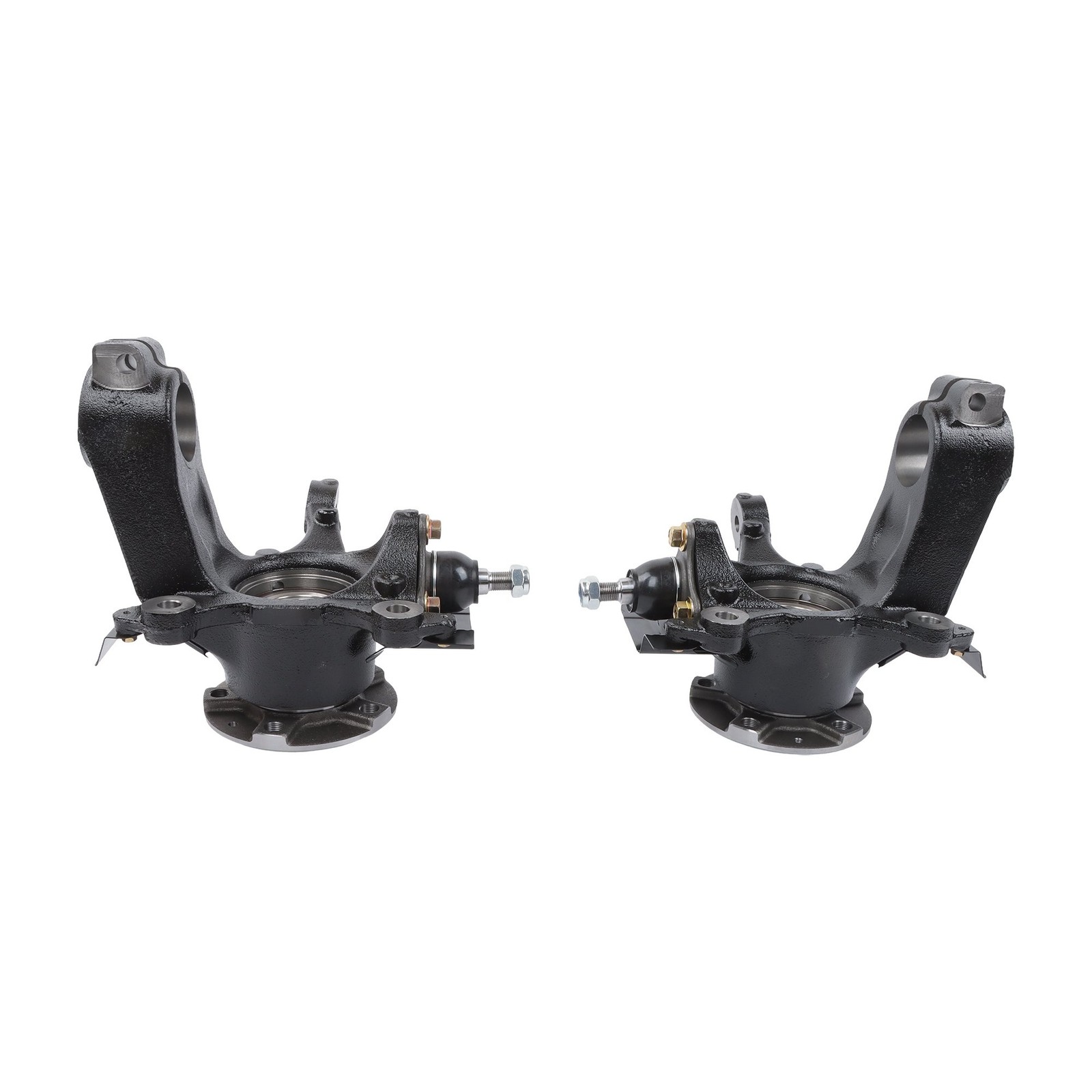For Ram ProMaster 2014-2020 2Pcs Front LH & RH Steering Knuckle & Hub Bearing