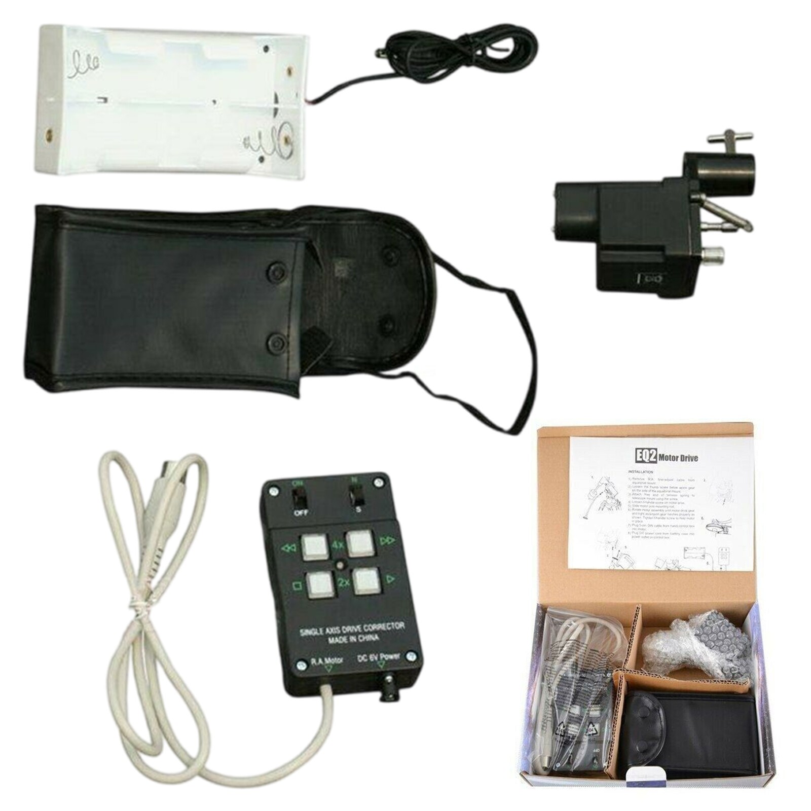 Equatorial Mount Single Axis Solid Motor Drive Corrector Heel for Telescopedt
