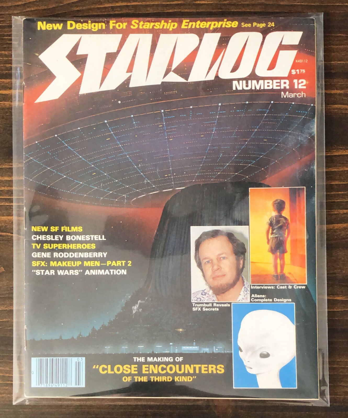 Starlog Magazine #12 March 1978 - Close Encounters, Star Wars, Roddenberry