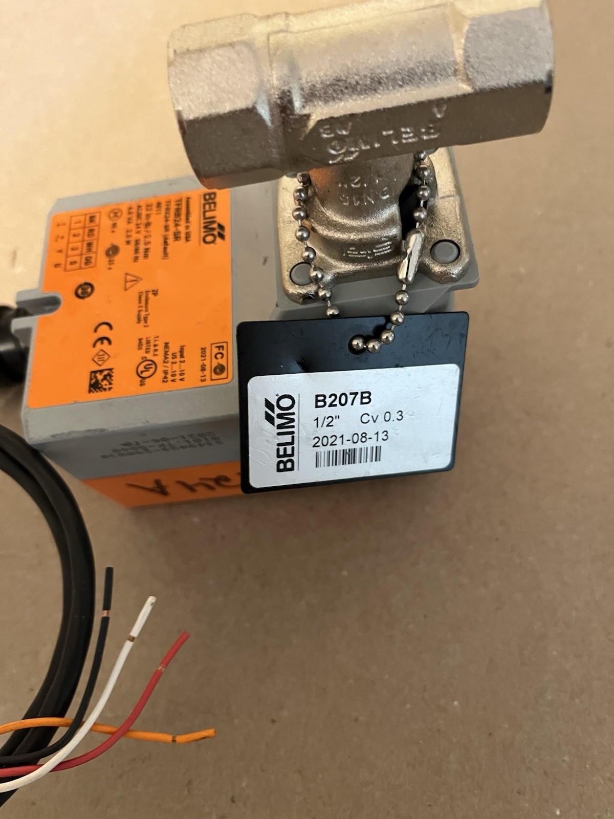 TFRB24-SR BELIMO, CHARACTERIZED 1/2 CONTROL VALVE COMBO