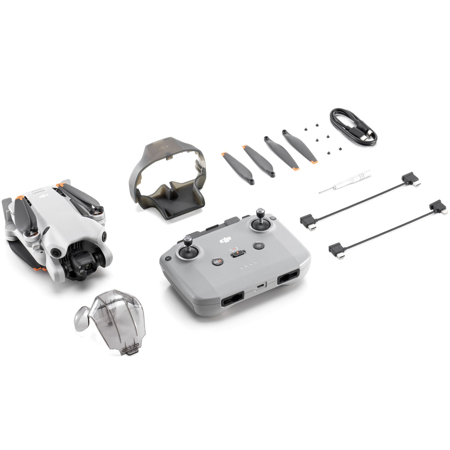 DJI Mini 4 Pro 4K HDR Folding Drone with RC-N2 Remote Kit