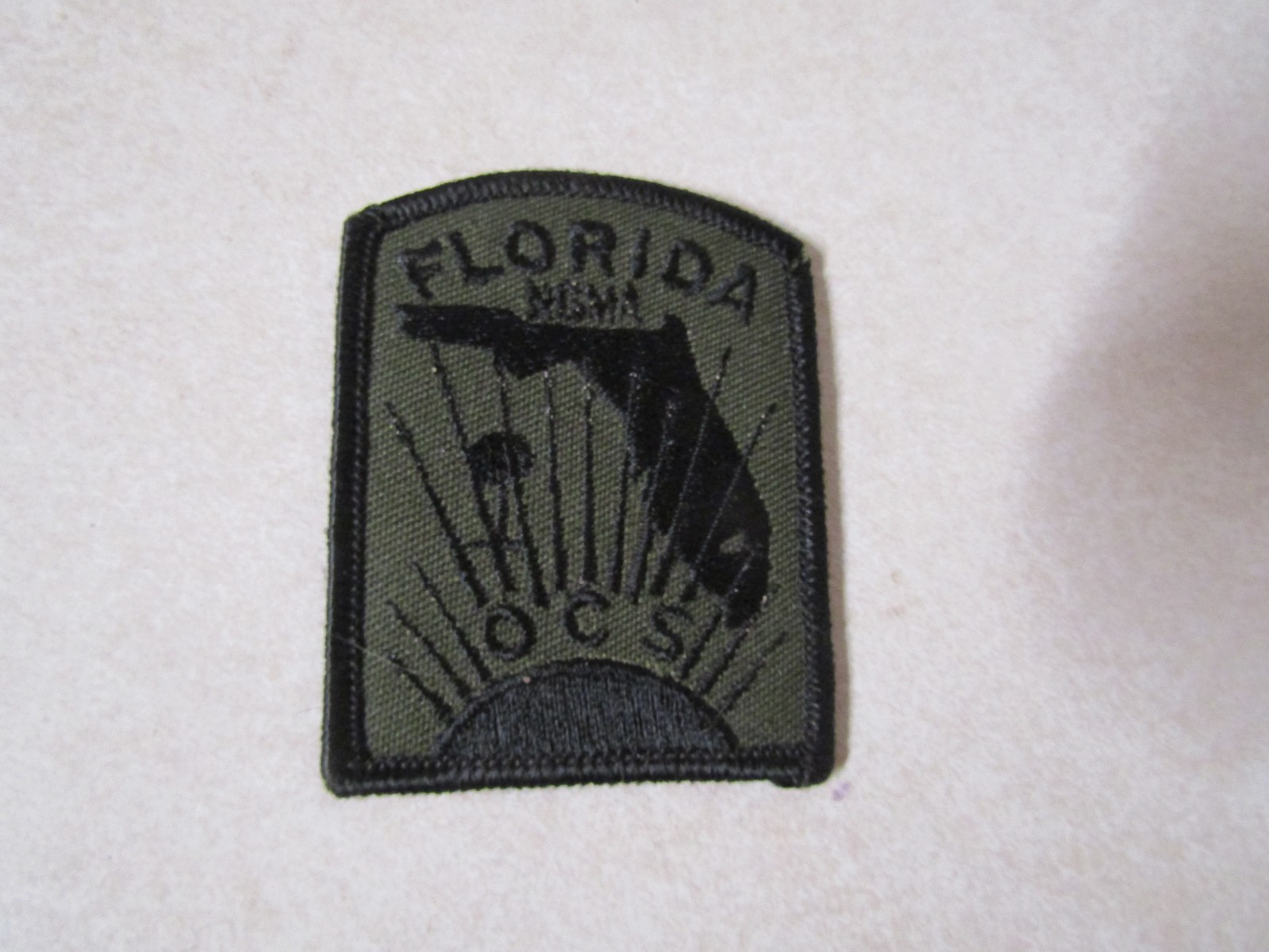 MILITARY PATCH FLORIDA MILITARY ACADEMY OCS