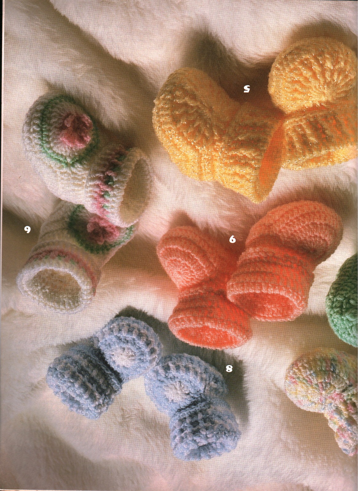 Baby Steps Booties | Leisure Arts 2865
