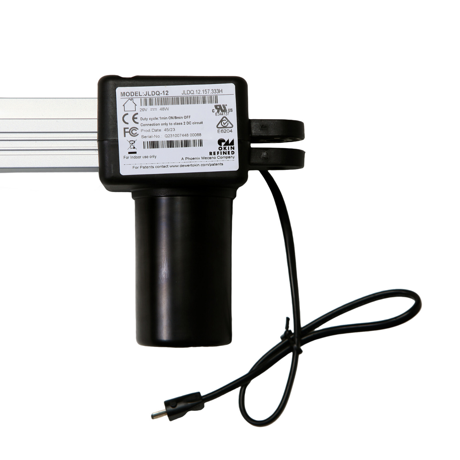 Okin Linear Actuator Motor Model JLDQ.12.157.333H for Power Recliner Lift Chairs