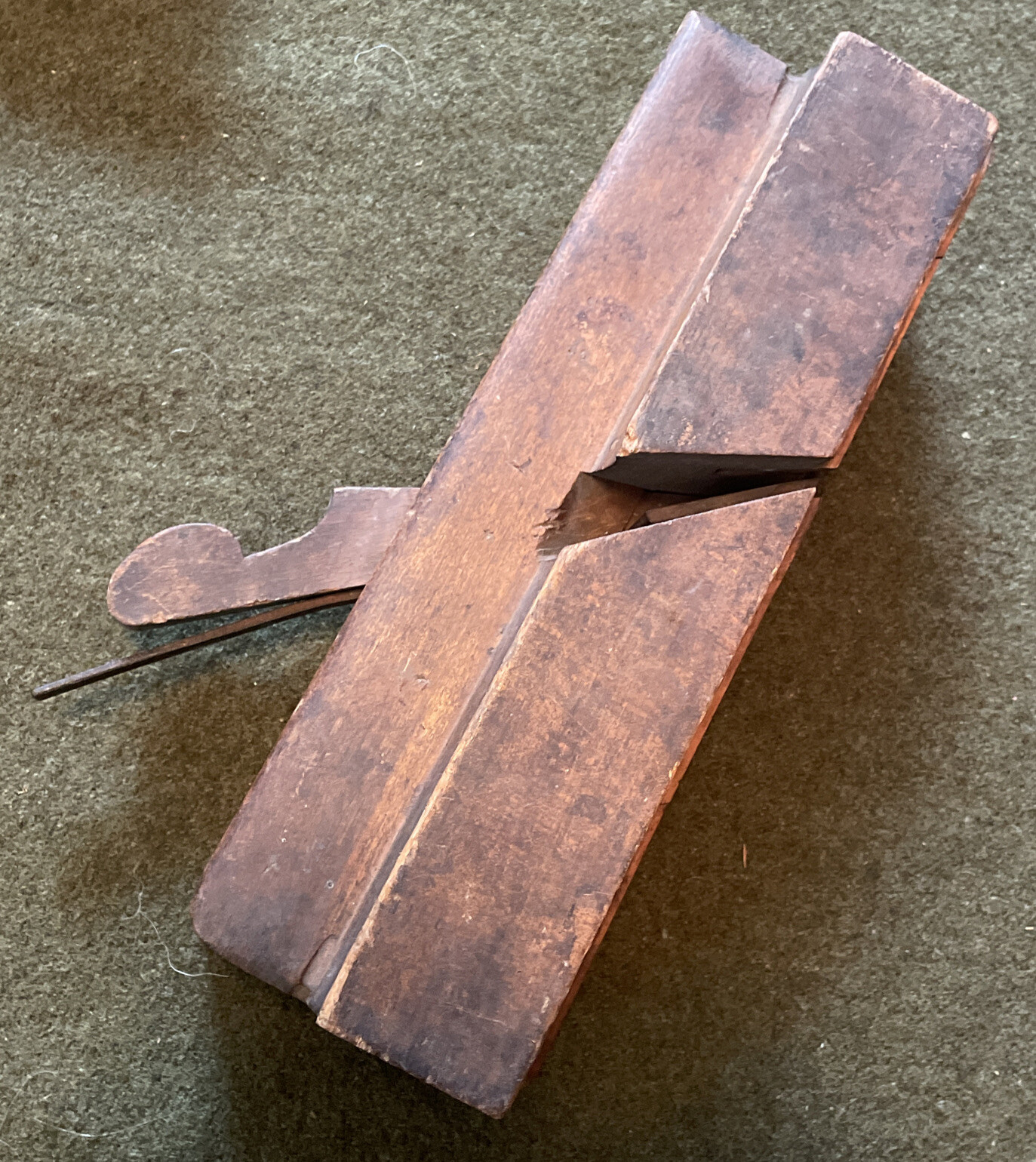 Quirk Ovolo Molding Plane J M Masters Auburn, NY Antique Woodworking