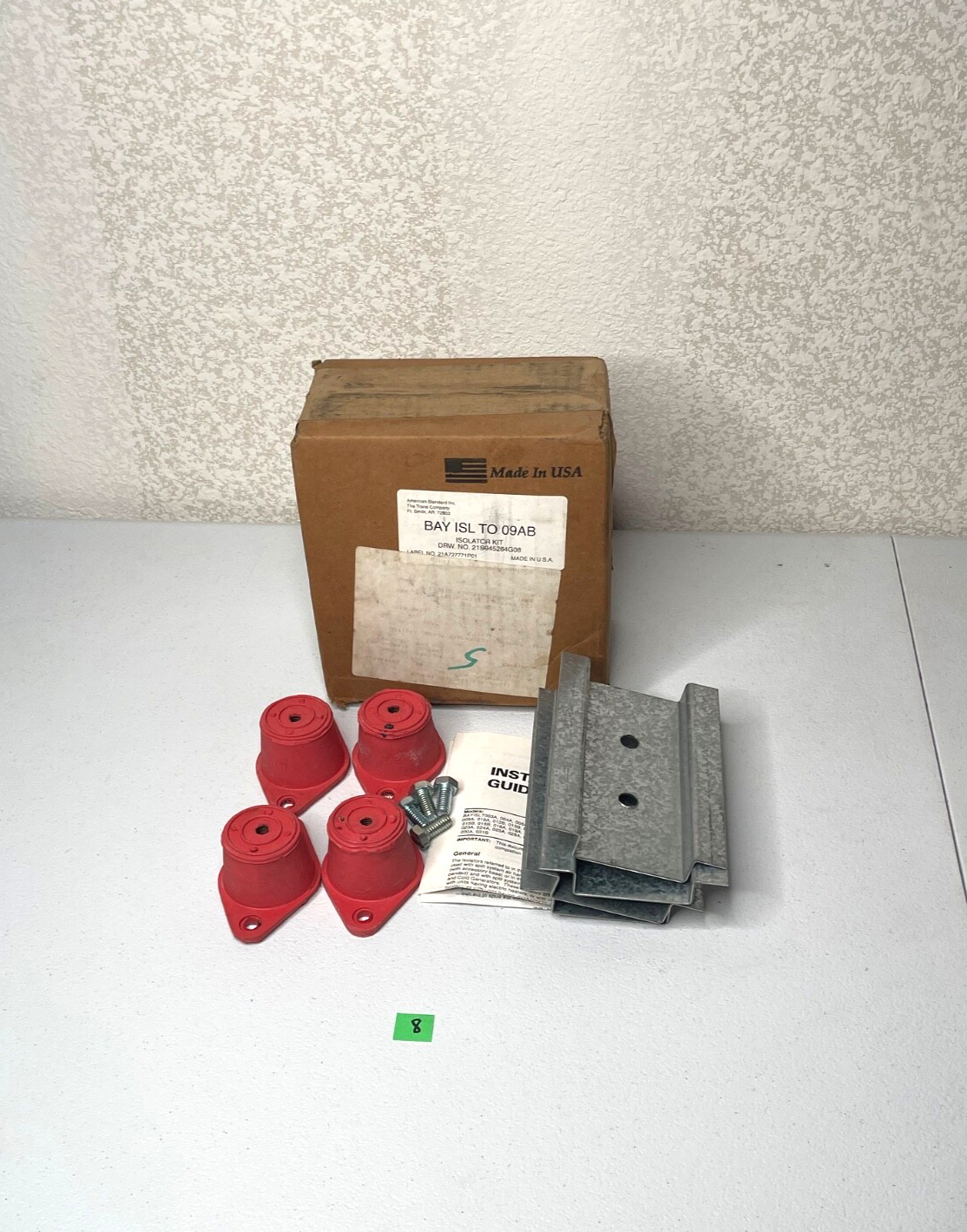 New Trane BAYISLT009A Isolator Kit