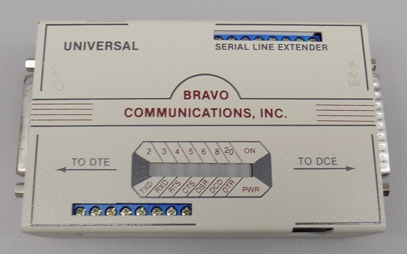 Universal Serial Line Extender Bravo Communications Inc 2042E Not Tested AS IS