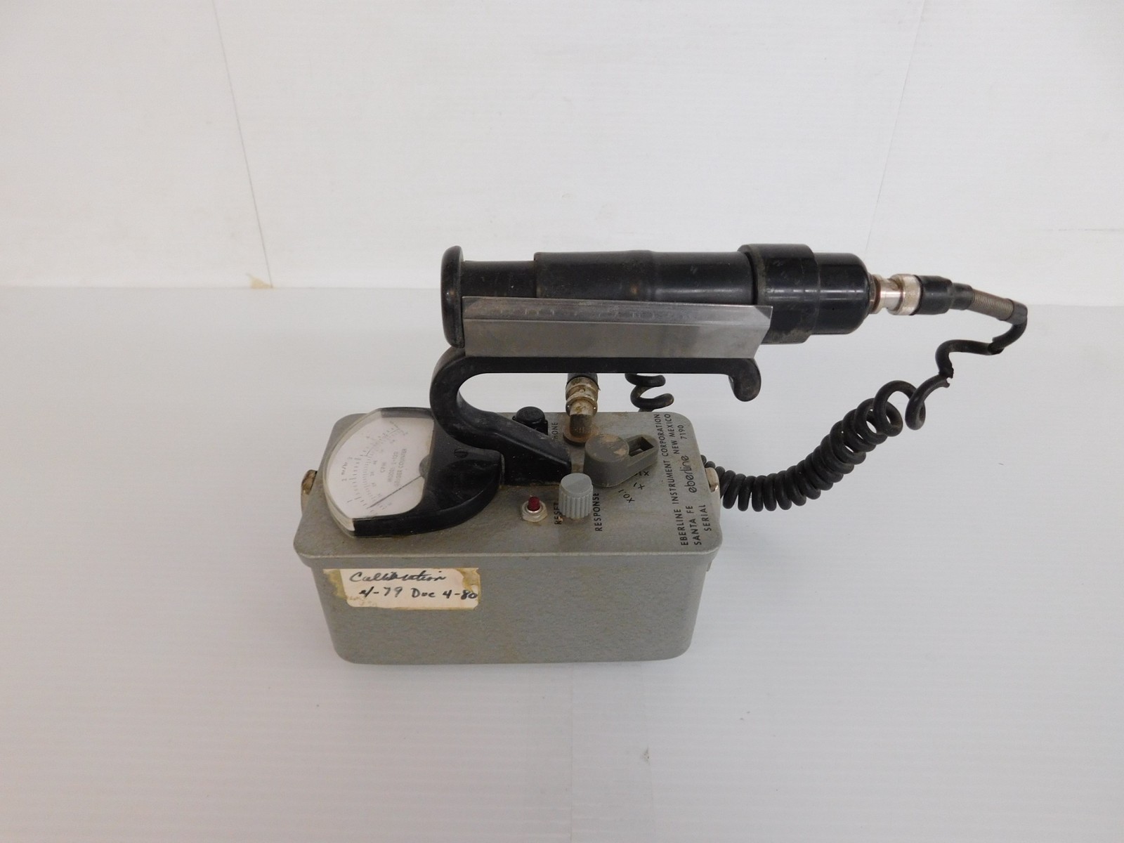 EBERLINE INSTRUMENT CORP MODEL E-120 GEIGER COUNTER (LKP152)