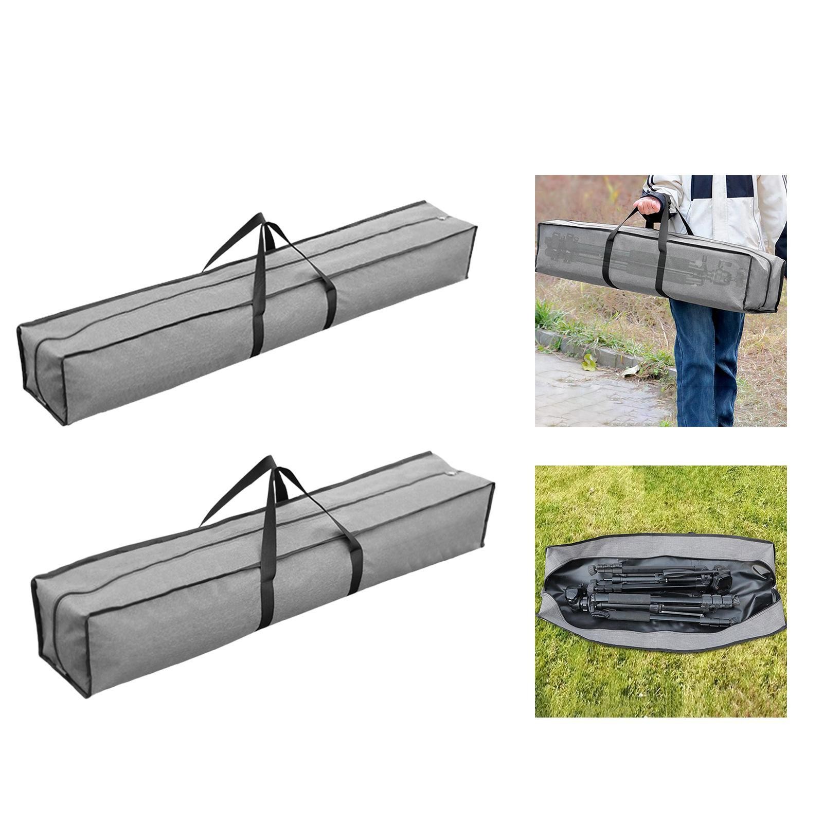 Canopy Pole Bag Travel Zippered Duffel Bag for Sleeping Bag Tripod Umbrella