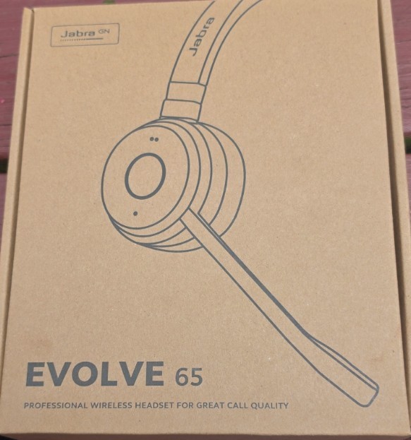 Jabra Evolve 65 TE Stereo Wireless Headset MS Teams, USB-A - Black / NEW IN BOX