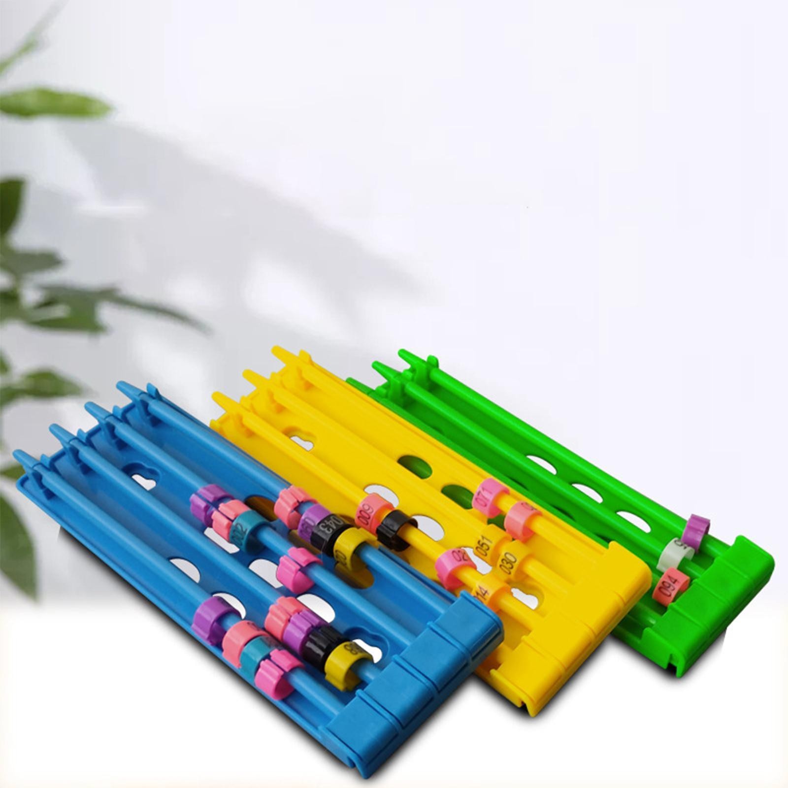 Pigeon Leg Holder Band Rack Stand Frame 4 Row Storage Rack Accessories Bird