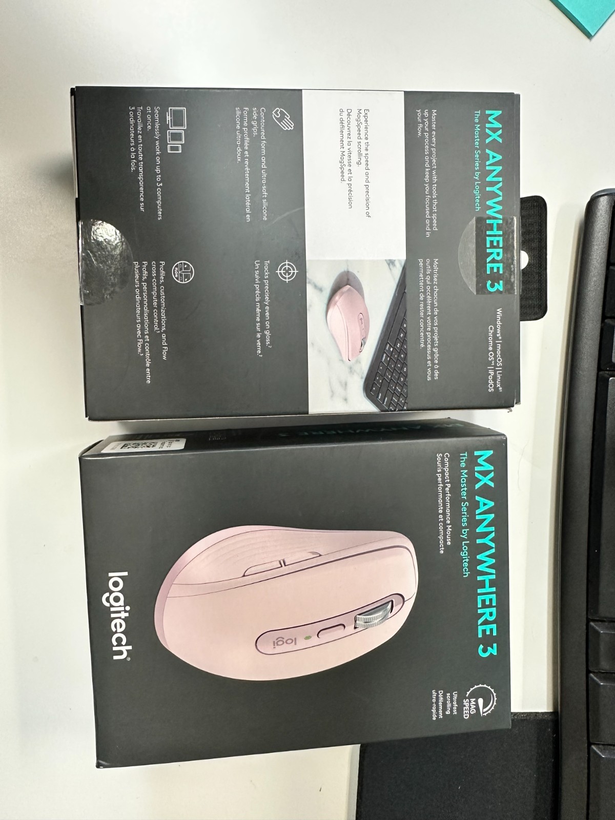 Logitech MX Anywhere 3 Wireless Mouse for PC - Rose