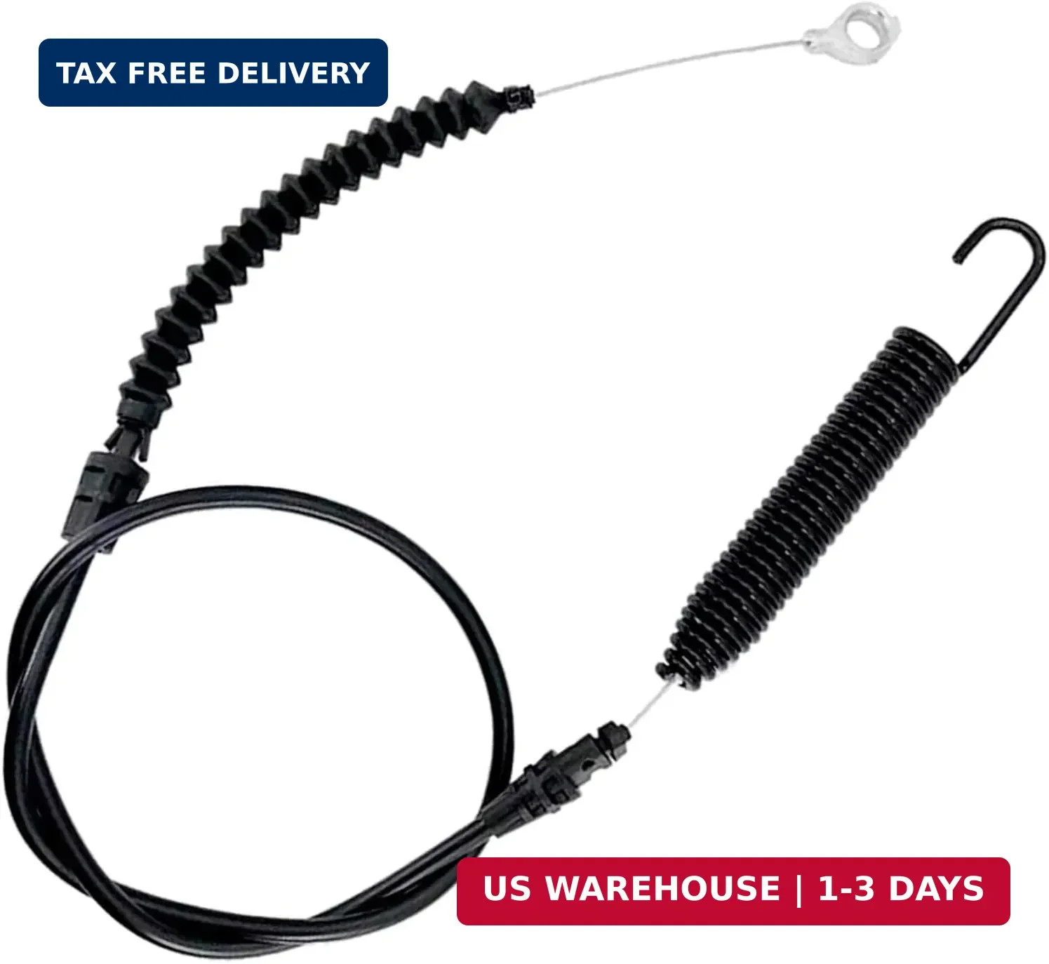 Funhoon 946-05124A Blade Engagement Cable fits Troy-Bilt Pony 42, Horse Xp Hydro