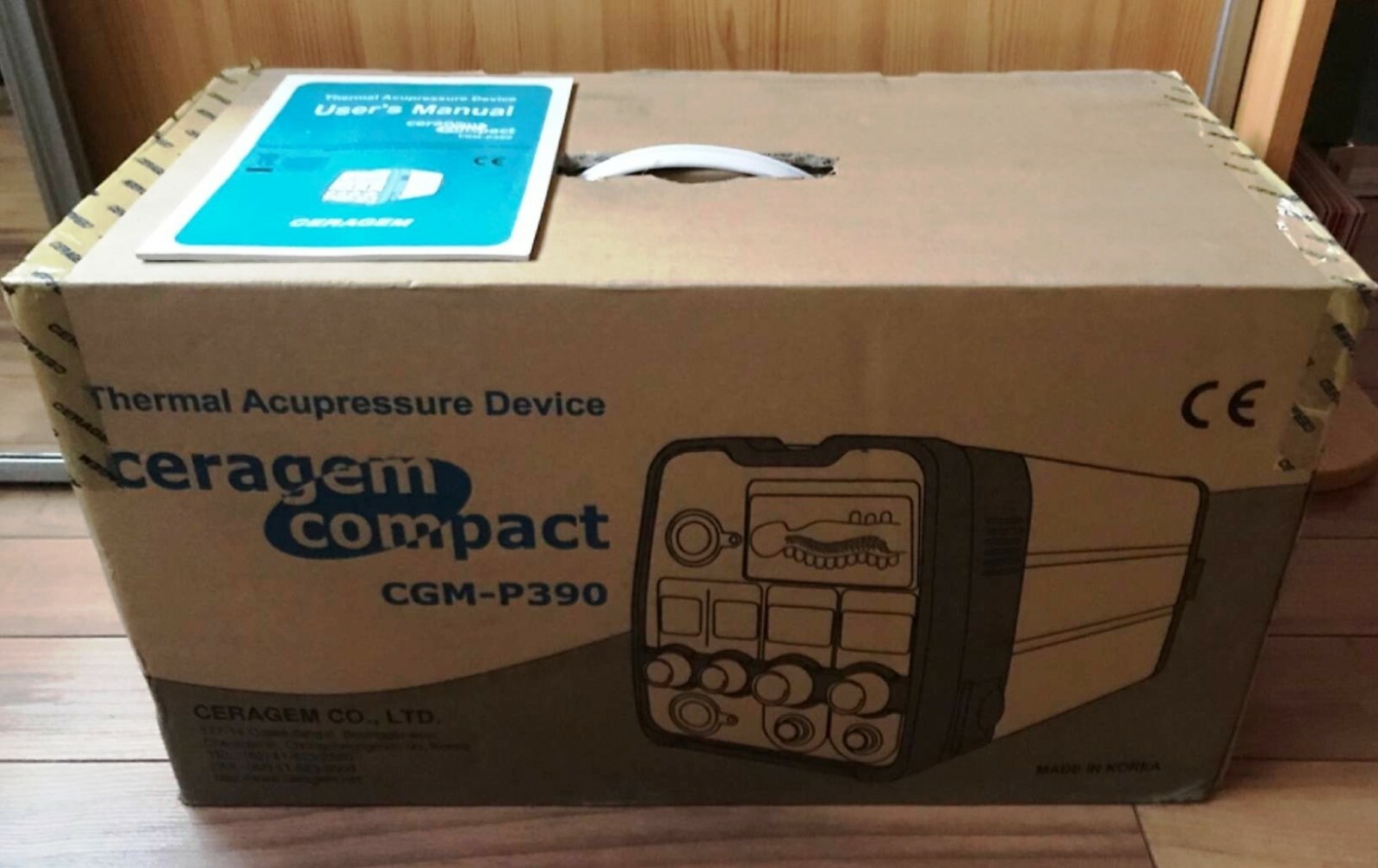 ceragem compact cgm p390 Portable Thermal Massager + 3pin + 9pin inductor  SALE