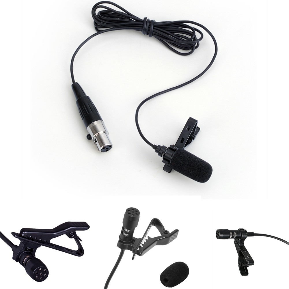 Brand New Lapel Microphone Lavalier Comfort Detachable For Wireless