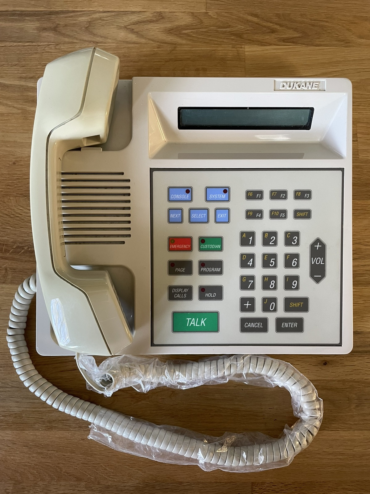 Dukane ACC5 Administrative Control Console Intercom System Paging Phone Valcom