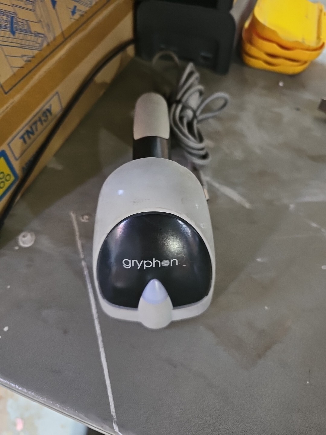 DATALOGIC GRYPHON D130-STD HANDHELD BARCODE SCANNER tested and working. #h2
