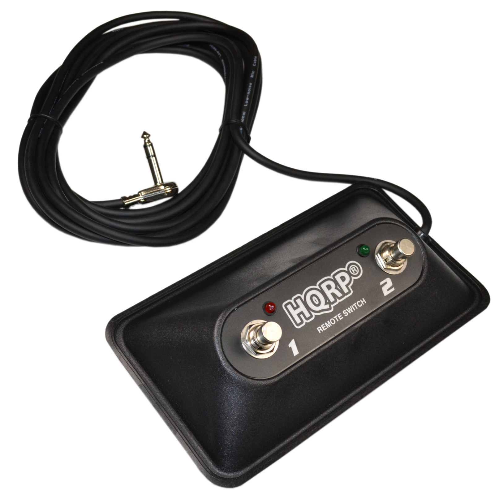 Dual-Channel Guitar Amp Momentary On/Off Footswitch with LED and 1/4-Inch Jack