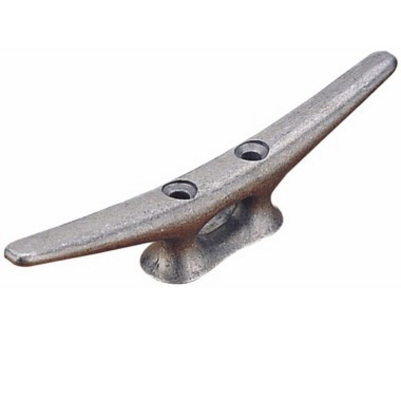 Sea-Dog Open Base Aluminum Cleat, 8", 046108