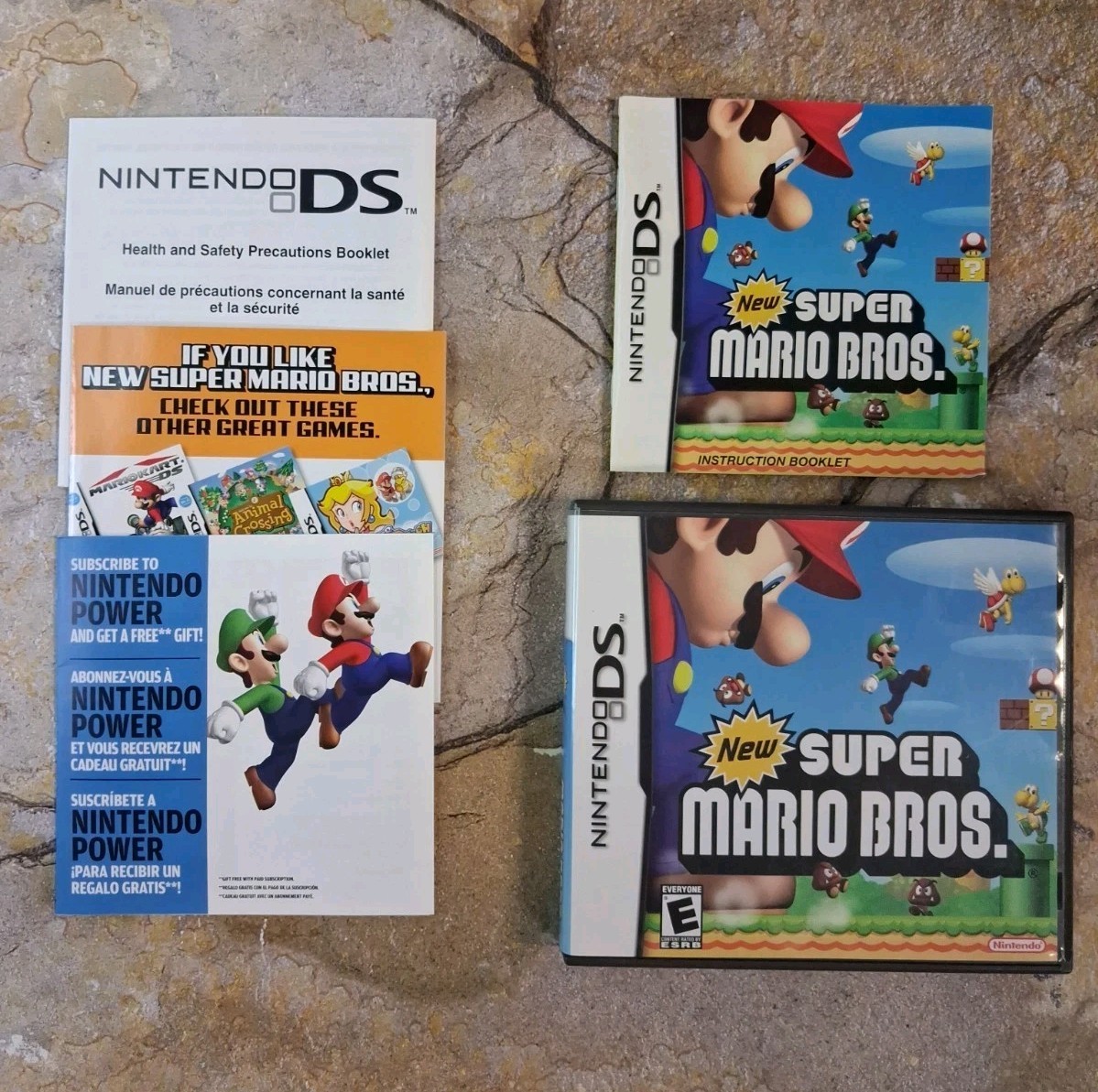 New Super Mario Bros Case - Nintendo DS **SEE DESC**