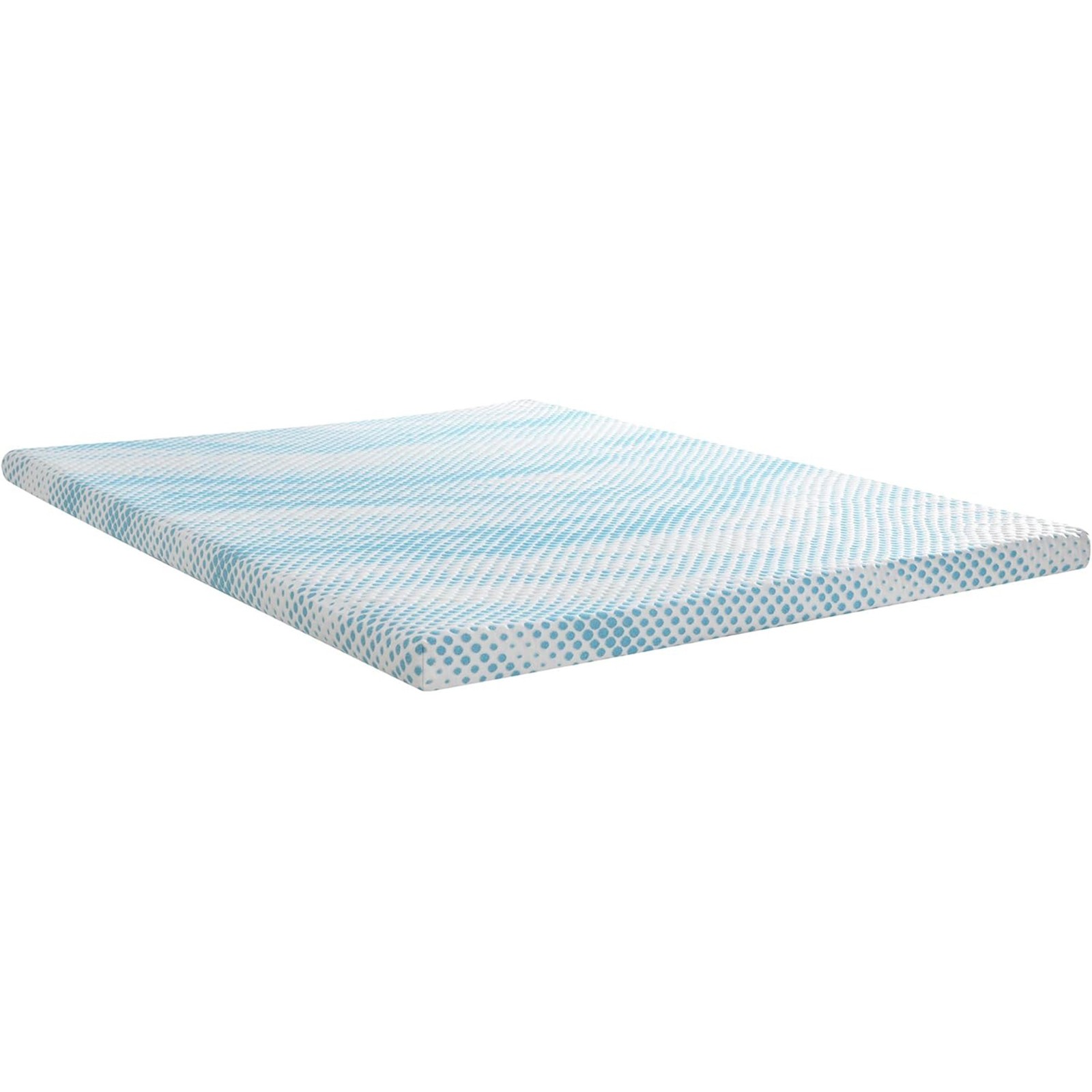 Roost Sleep Cool Cloud Supreme 3" Gel Memory Foam Cooling Mattress Topper, Full
