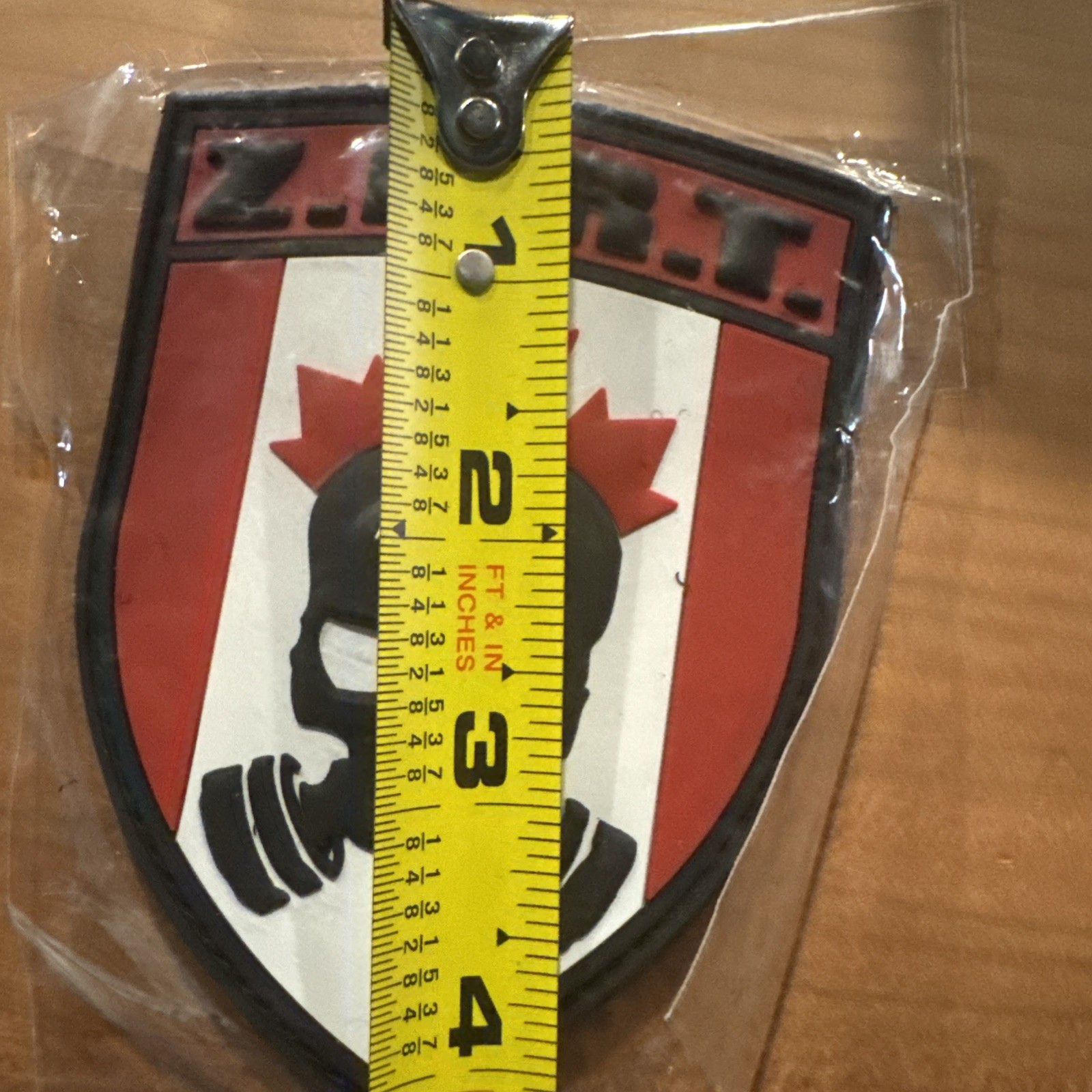 ZERT NATION - Canada PVC Morale Patch Zombie Zero Day
