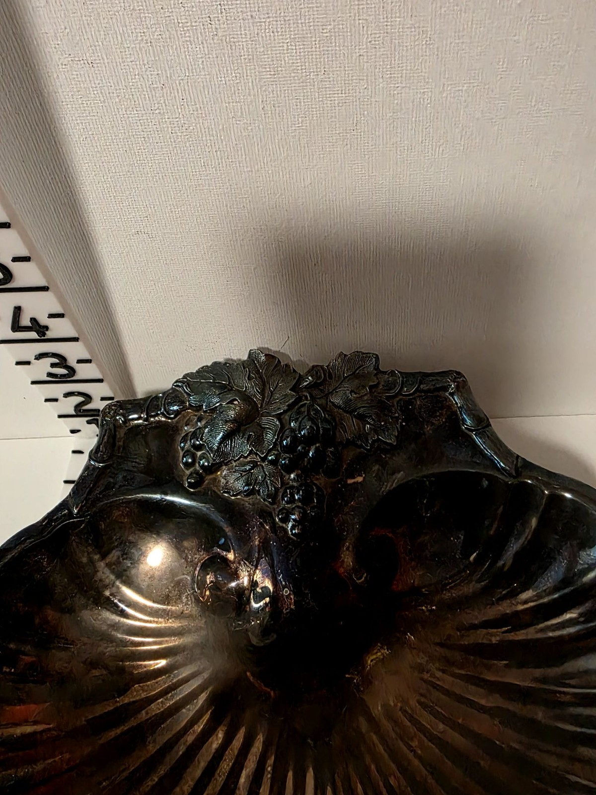 Reed & Barton Shell Dish Dishware Silver Plate Decorative Serving Dish Scalloped