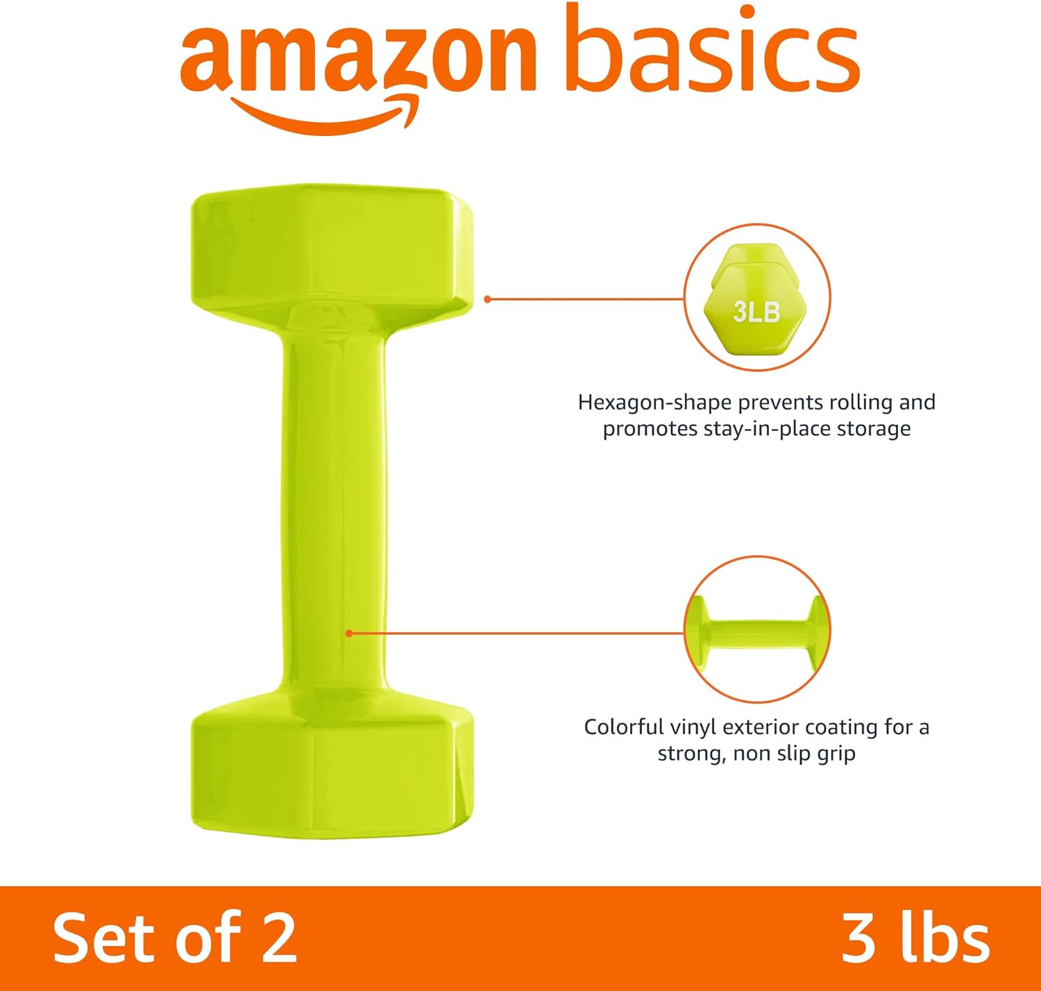 Vinyl Coated Dumbbell Hand Weights