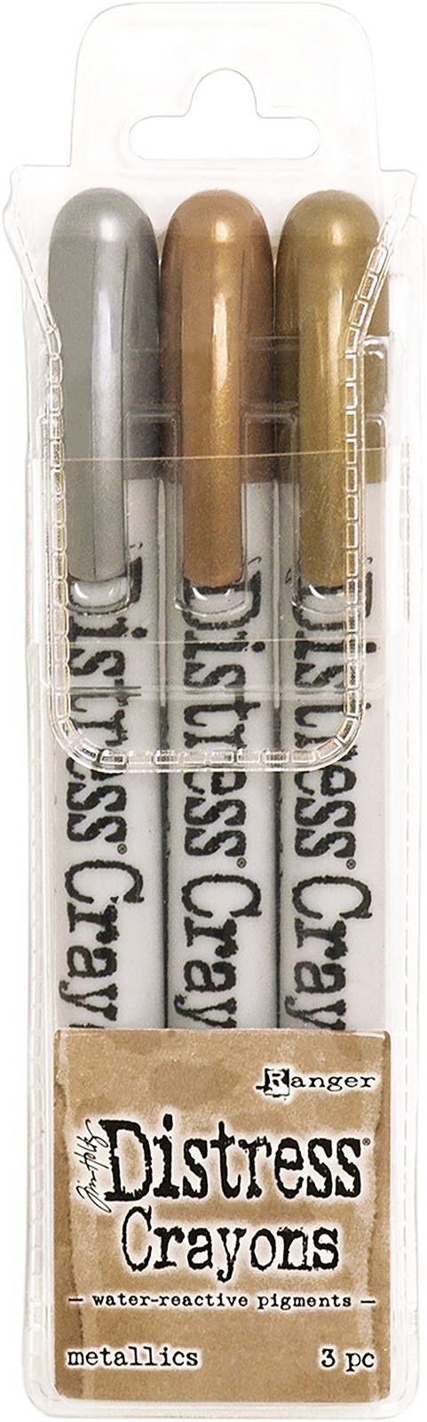Ranger Tdbk58700 Metallics Tim Holtz Distress Crayon Set Kitchen