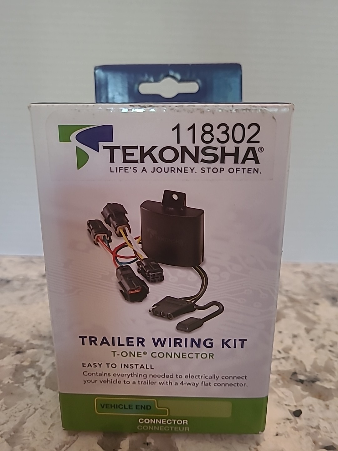 Tekonsha 118302 T-One Connector Assembly Fits 03-08 Accord TSX