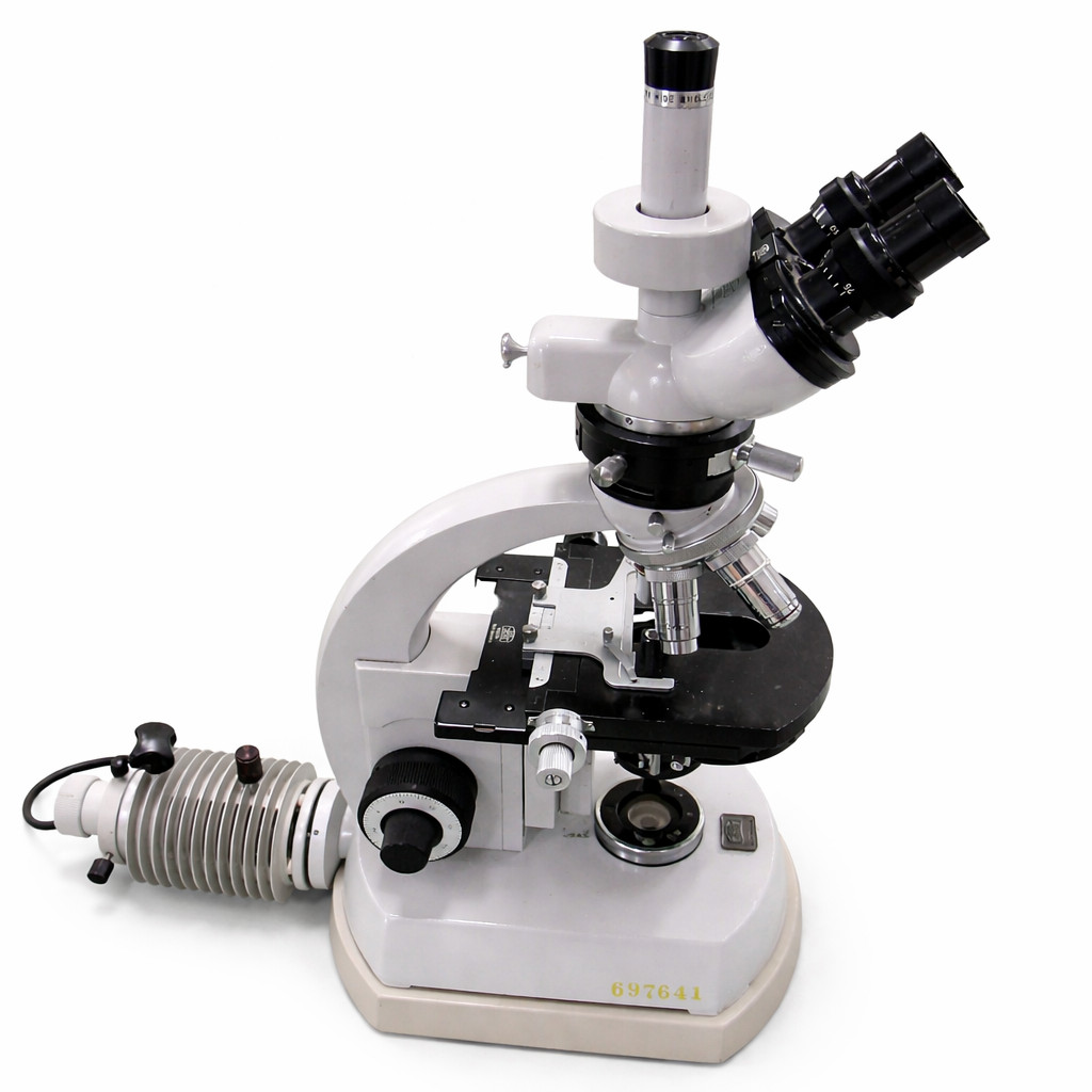 Carl Zeiss Standard 16 Trinocular Phase Contrast Microscope 5 Objectives Tested