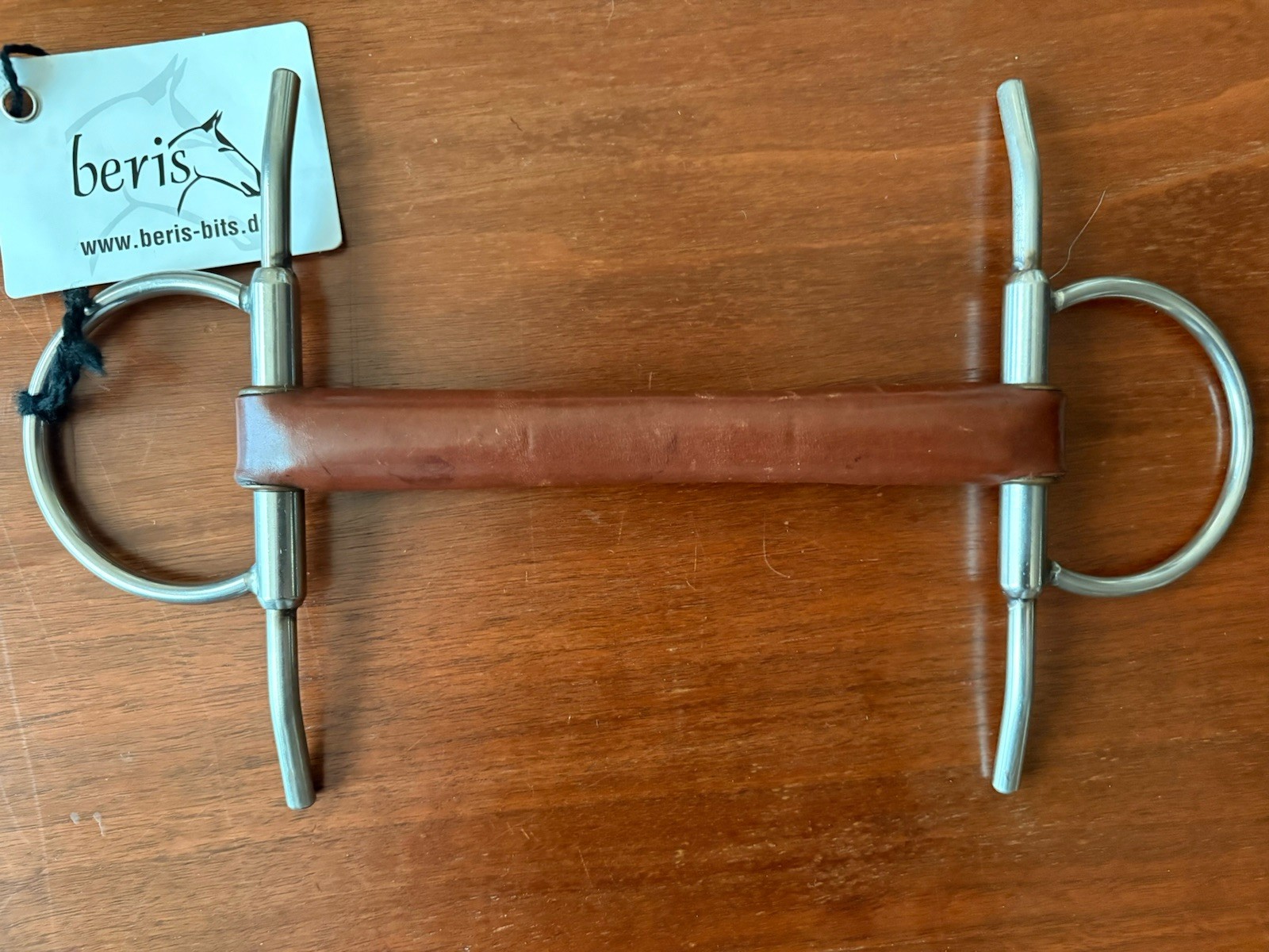 Beris Leather bit Soft - Full Cheek - 140mm - Made In Germany - New