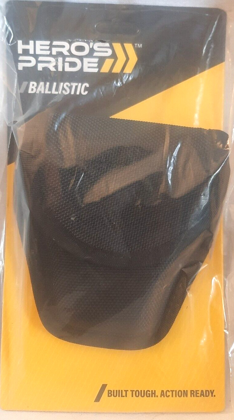 Hero's Pride 1050 SINGLE Chain Handcuff Case - Black Ballistic HIDDEN SNAP