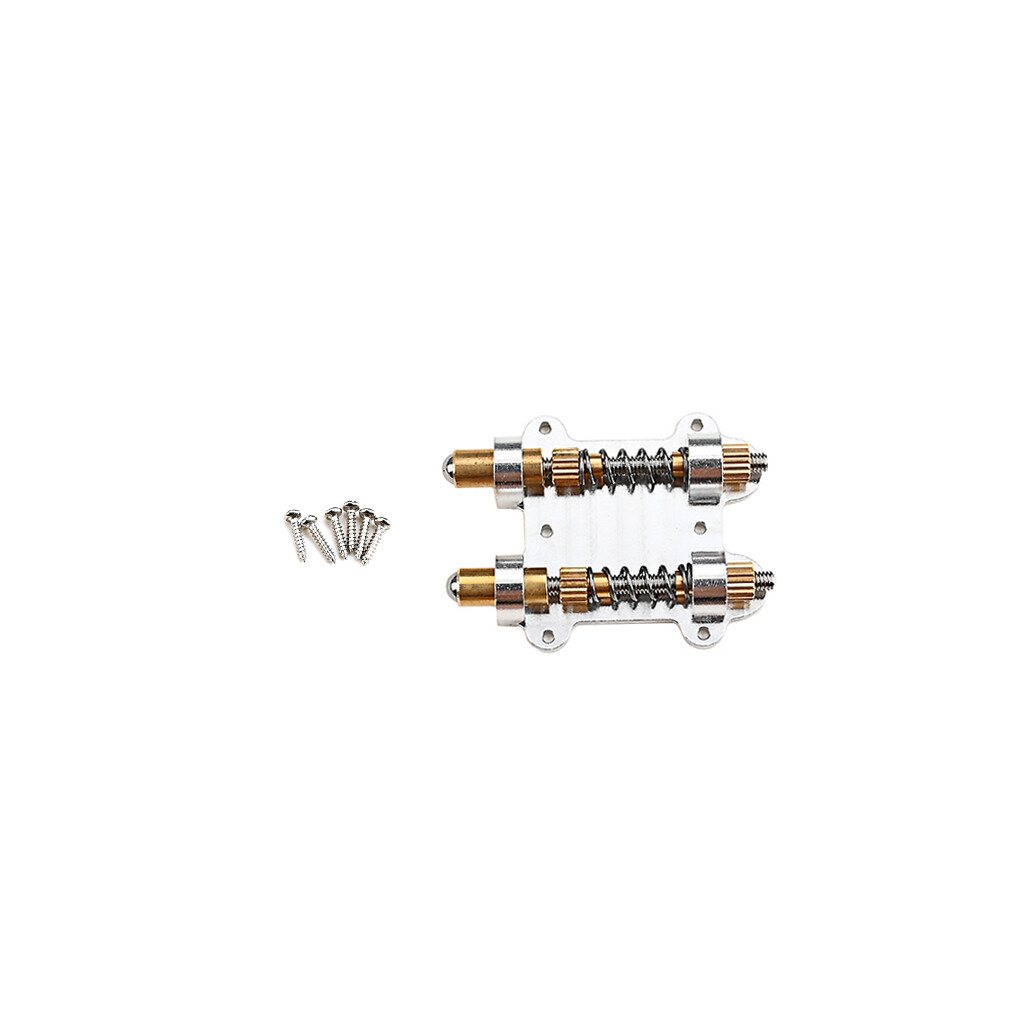 Brass Double Guitar Tremolo Bridge Stabilizer Stopper Arming Adjuster Sets US