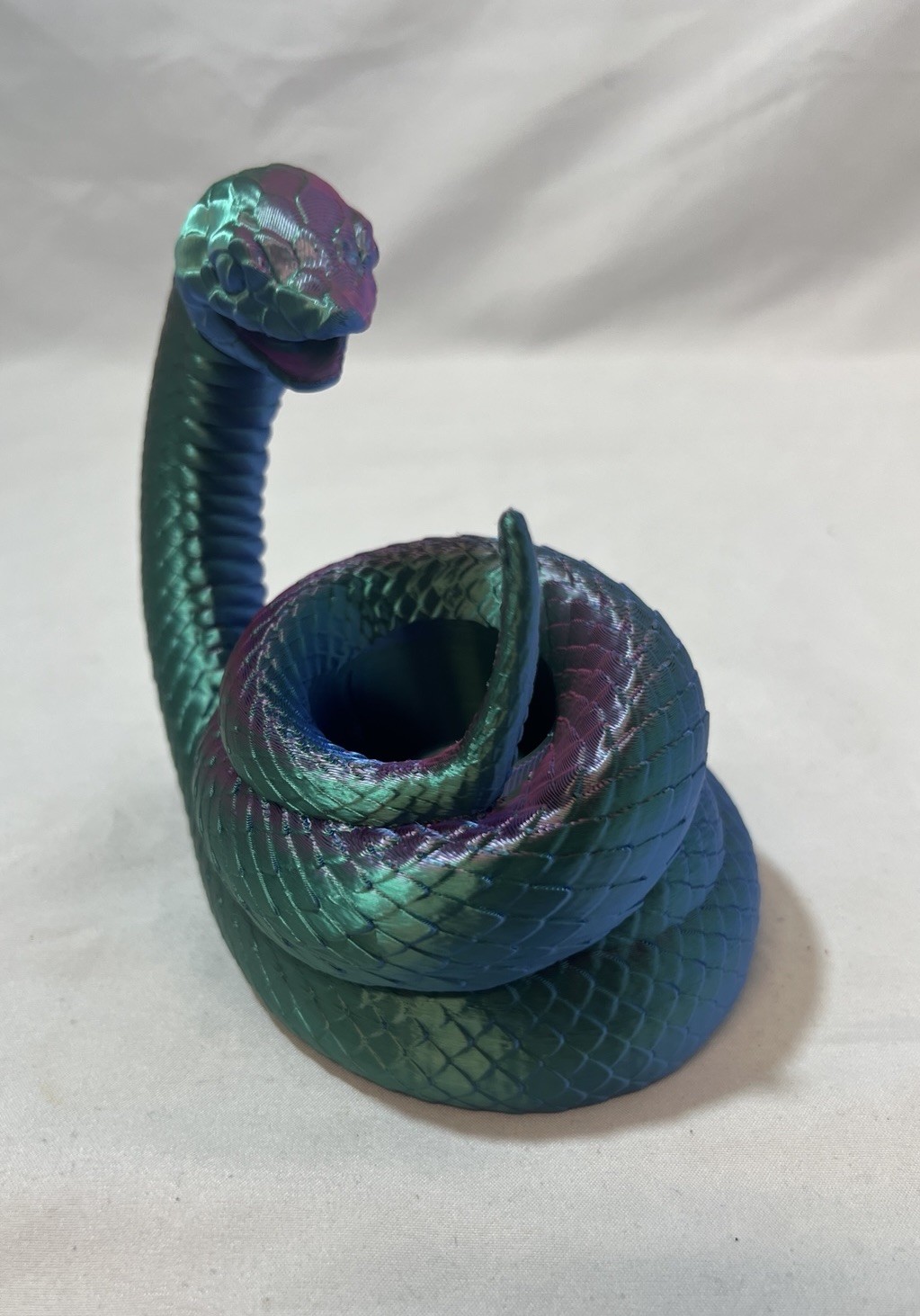 Brand New Viper Snake Tabasco Holder For Tabletop Or Decoration.
