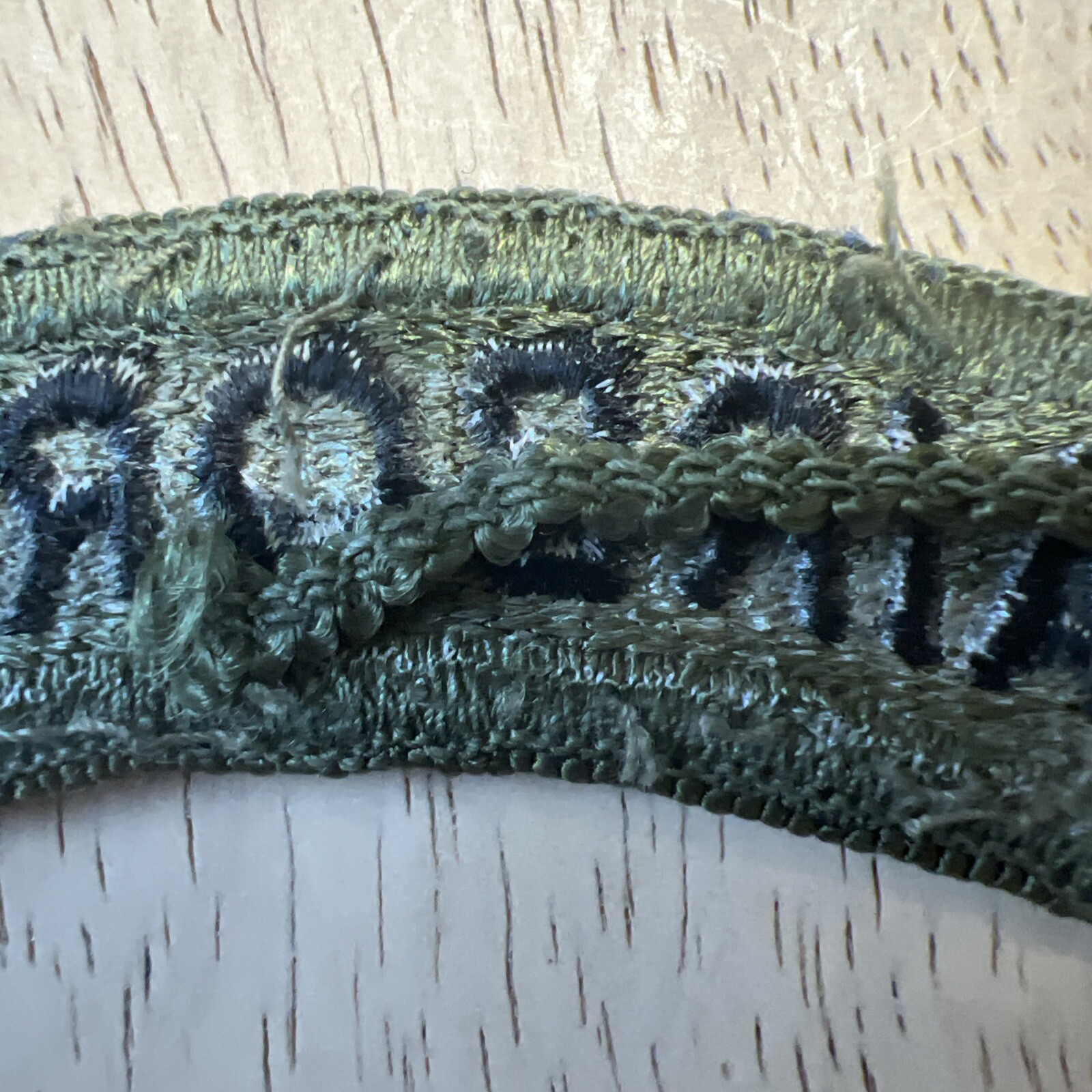 US Army Airborne Rocker Tab Green Patch