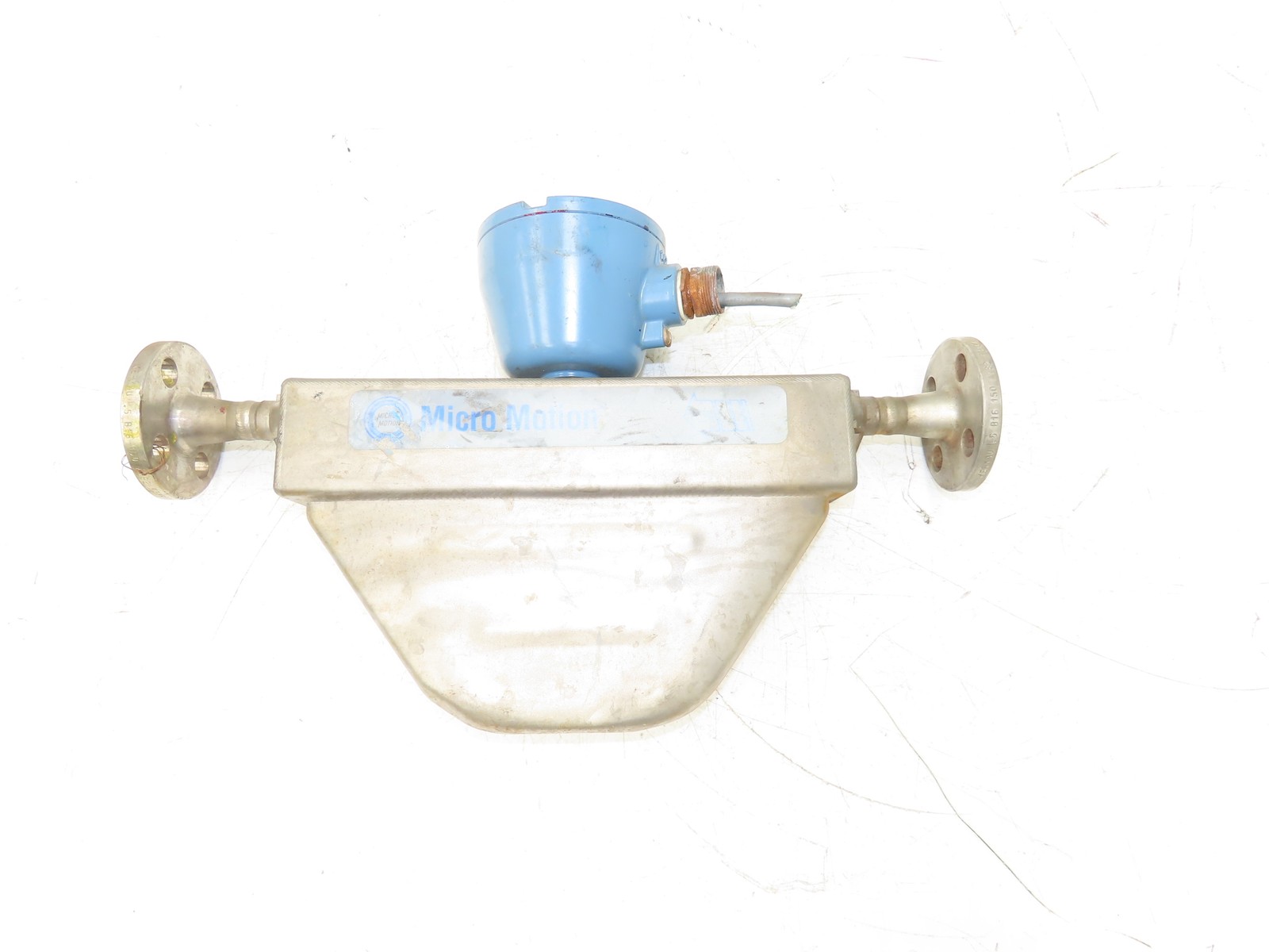 Micro Motion R050S113NQBAEZZZZ Mass Flow Sensor 1/2" *Ink Residue Needs Cleaned*