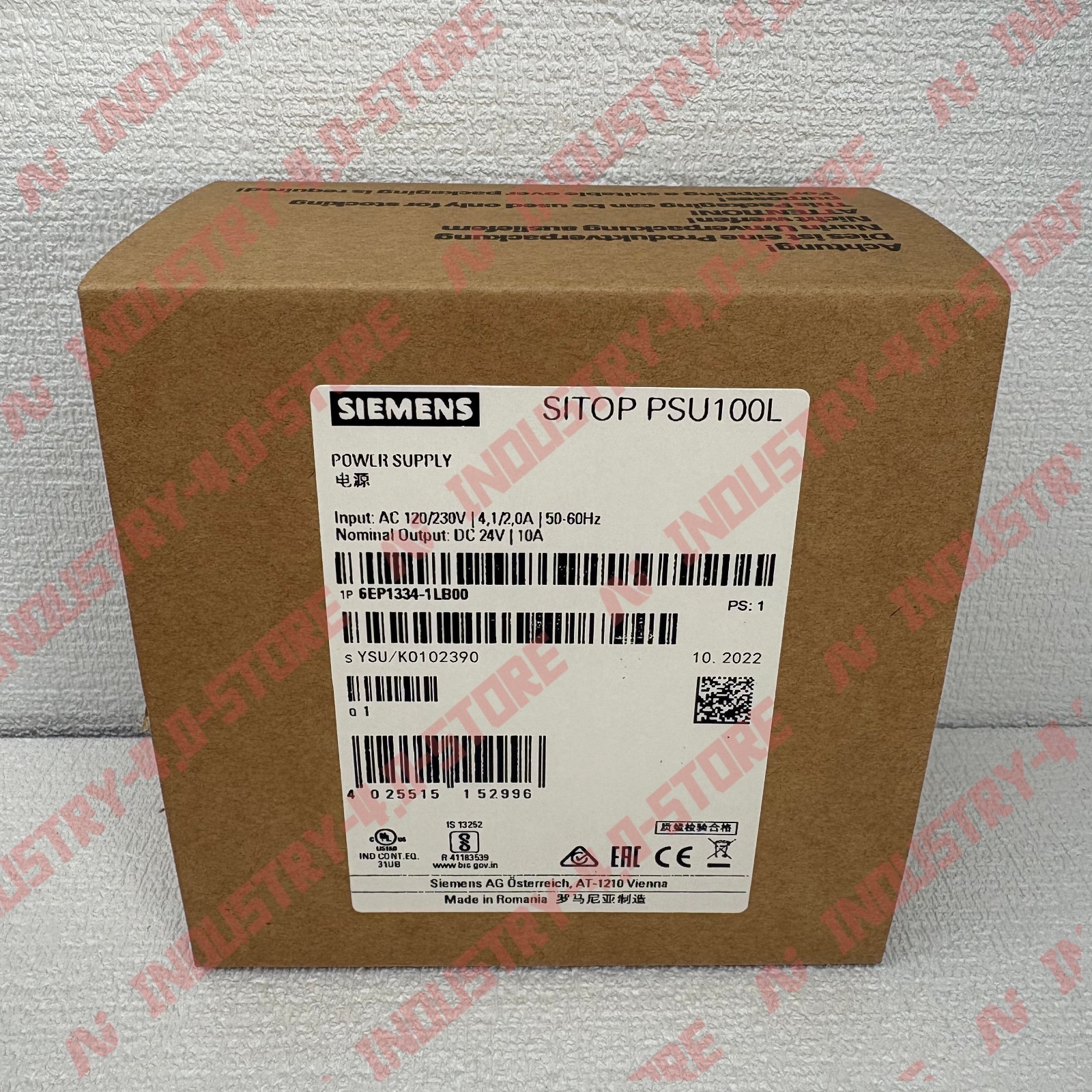 New Siemens 6EP1 334-1LB00 1PCS Brand New Siemens power supply 6EP1334-1LB00