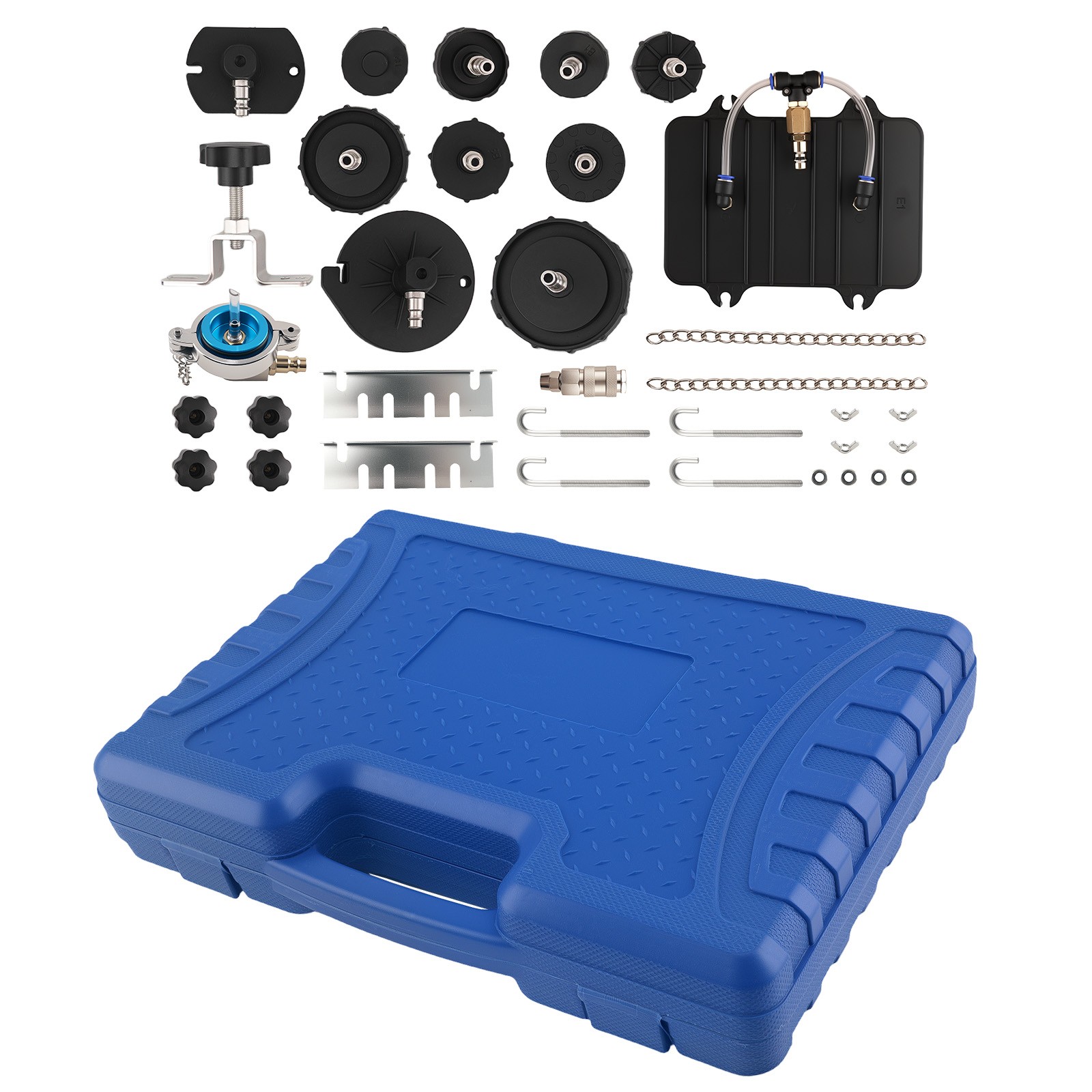 12pcs Brake Bleeder Adapter Kit for Master Cylinder Fluid Extractor Flush Change