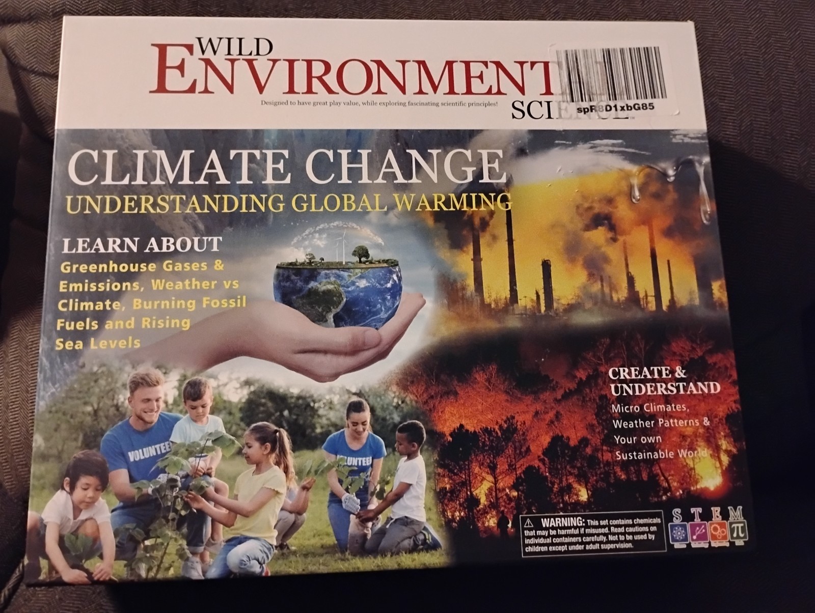 NEW Wild Environmental Science Climate Change Global Warming STEM Science Kit