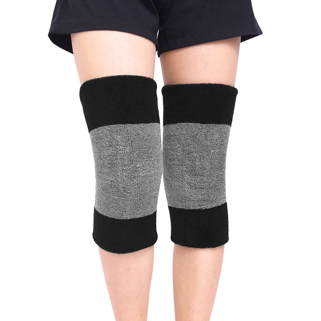 FakeFace Winter Soft Thermal Knee Braces Leg Warmers Cozy Warm Skiing Cycling...
