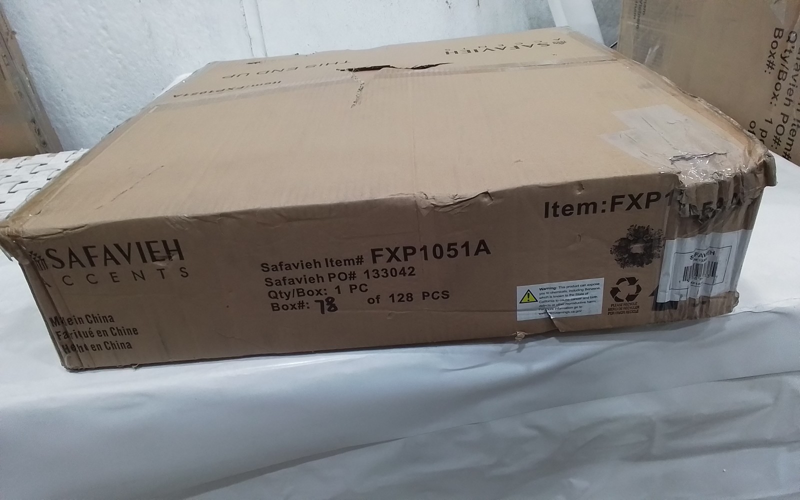 Safavieh FX 32" EUCALYPTUS & LOTUS WRTH, Reduced Price 2172763899 FXP1051A