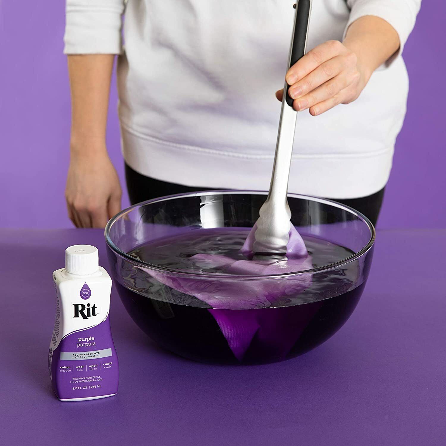 Rit 88130 8 Oz Purple Liquid Dye